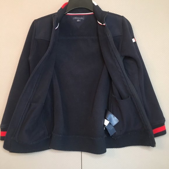 Tommy Hilfiger Zip-Up Sweater Jacket Youth Large 12-14 - Picture 13 of 13